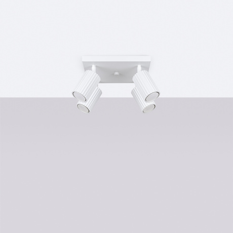 Plafond KARBON 4 weiß