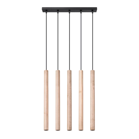 Pendelleuchten PASTELO 5L holz