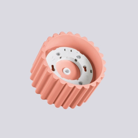 Plafond AURA 1 apricot Gx53