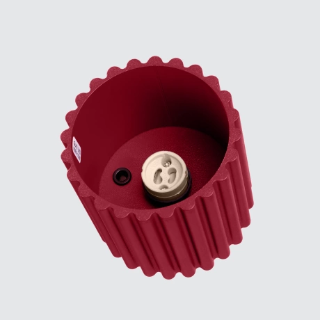 Plafond AURA 1 burgunderrot GU10