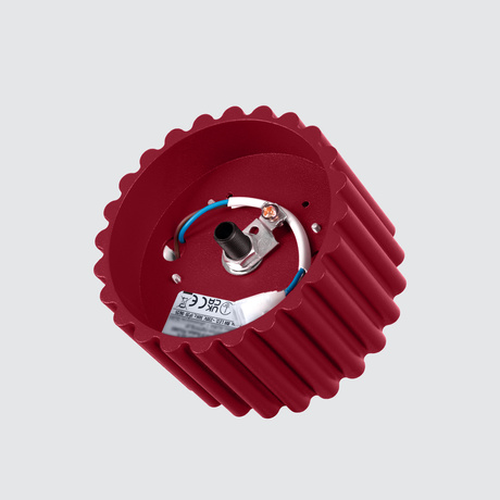 Plafond AURA 1 burgunderrot Gx53