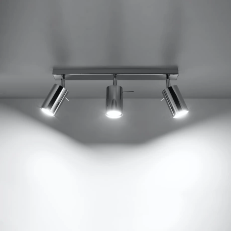 Deckenleuchte RING 3 chrom