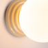 Wandleuchte ZORI beige IP44