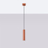 Pendelleuchte LAGOS 1 roter Ocker
