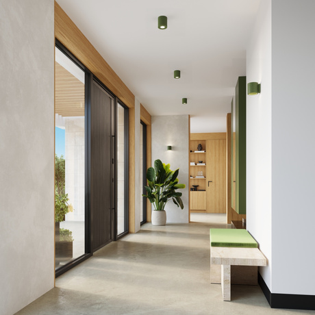 Plafond ORBIS beton olivgrün