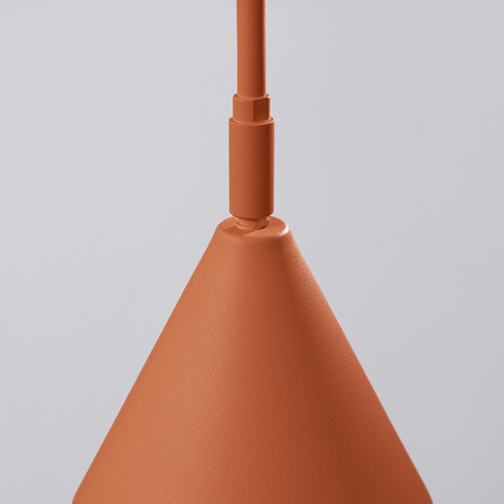 Wandleuchte NOX roter Ocker