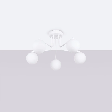 Kronleuchter ASTRAL 5 weiß