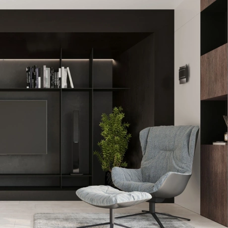 Wandleuchte HESTIA schwarz