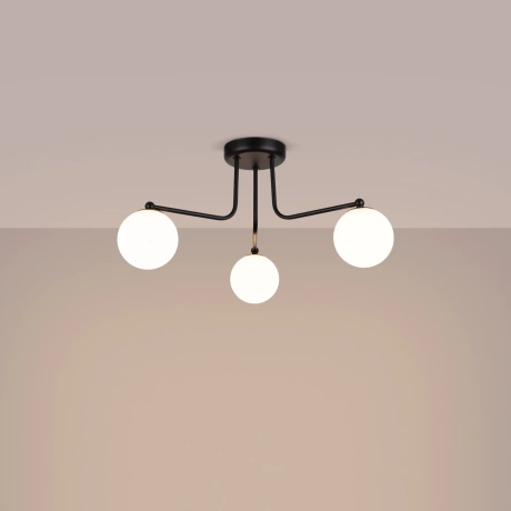 Kronleuchter ASTRAL 3 schwarz