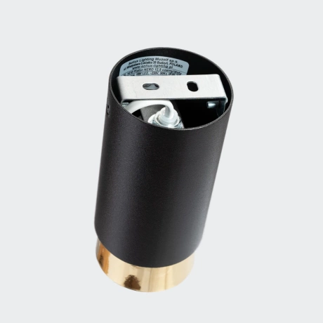 Plafond NERO 12,5 Schwarz/Golden