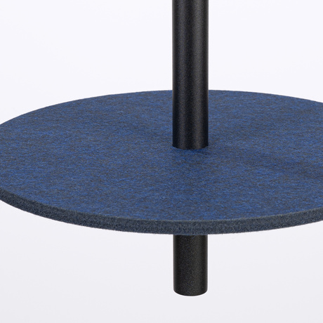 Pendelleuchte FELTRO 1 schwarz/marineblau