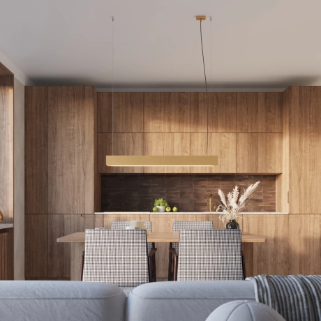 Hängeleuchte SPARK gold