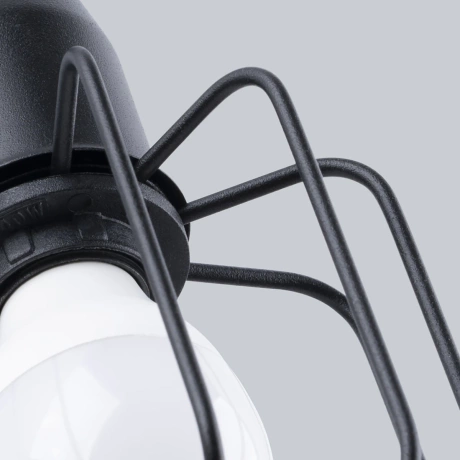 Wandleuchte BELUCI 1S schwarz