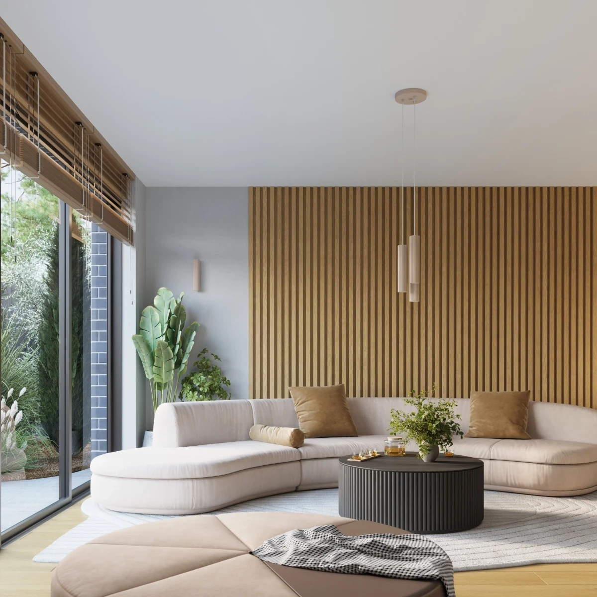 Plafond KARBON 6L taupe