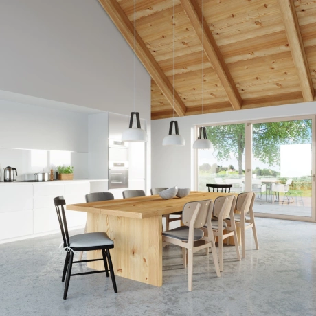 Hängeleuchte CASCO weiß/schwarz