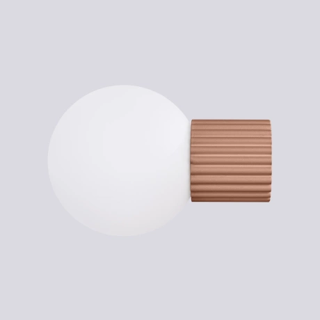 Wandleuchte HALO mokka IP44