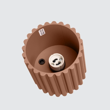 Plafond AURA 1 mokka GU10