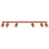 Plafond KARBON 6L roter Ocker