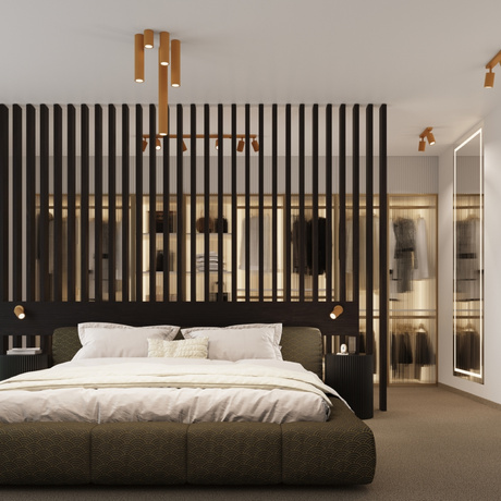 Plafond KARBON 40 golden