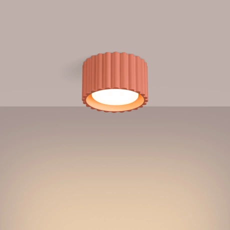 Plafond AURA 1 apricot Gx53