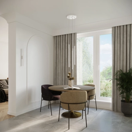 Wandleuchten PASTELO 2 weiß