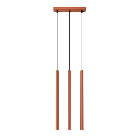 Pendelleuchte PASTELO 3 roter Ocker