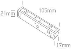 Verbinder für Magnetschienen