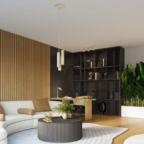 Wandleuchte KARBON 20 beige