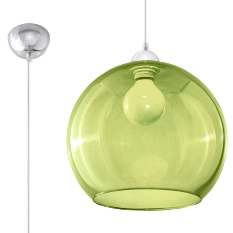 Hängeleuchte BALL grün