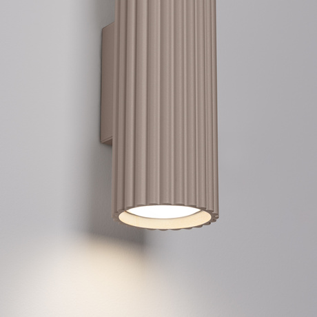 Tischlampe KARBON taupe