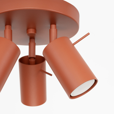 Plafond RING 3P roter Ocker