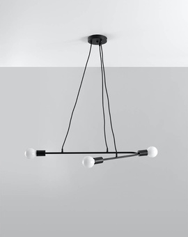 Pendelleuchte ASTRAL 3 schwarz