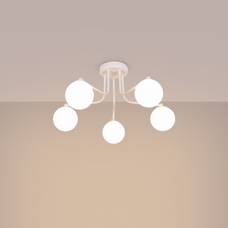 Kronleuchter ASTRAL 5 weiß