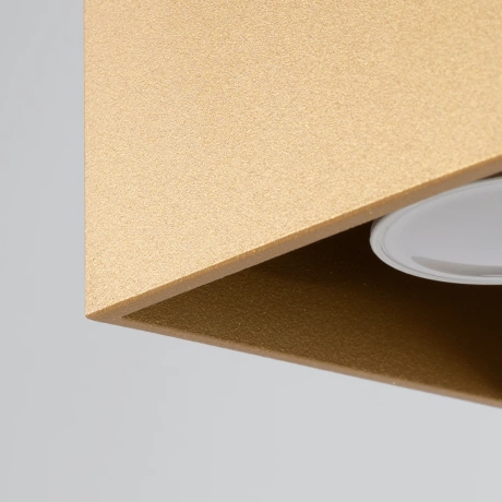 Deckenleuchte QUAD 1 golden