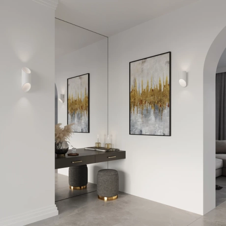 Wandleuchte PENNE 30 weiß