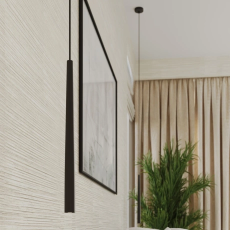 Pendelleuchte BLISS 3P Schwarz