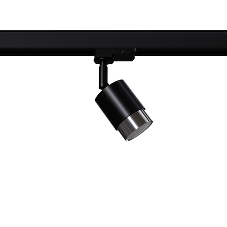 Wandleuchte NERO schwarz/Chrom GU10 3000K 7W 510lm