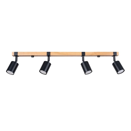 Plafond FAGER 4L Schwarz