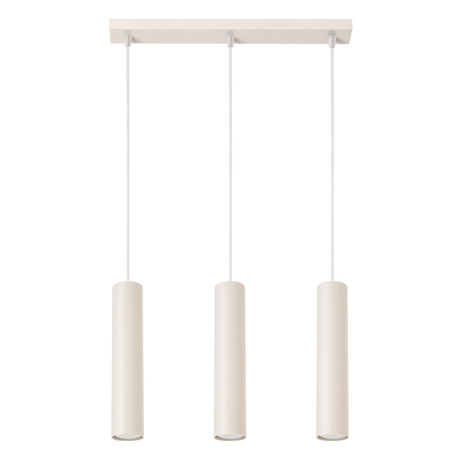 Pendelleuchte LAGOS 3L beige