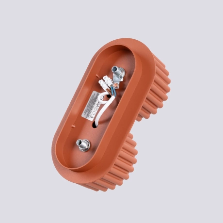 Plafond AURA 2 roter Ocker Gx53