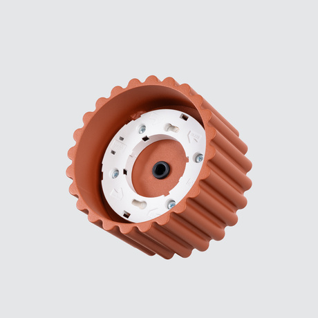 Plafond AURA 1 roter Ocker Gx53