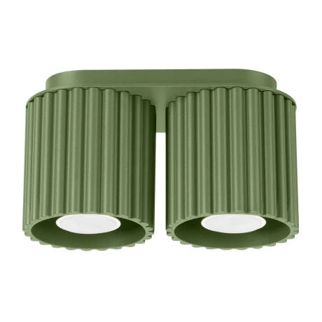Plafond AURA 2 olivgrün GU10