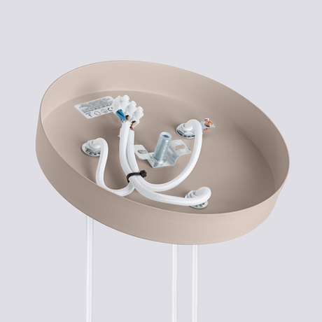 Pendelleuchte KARBON 3P taupe