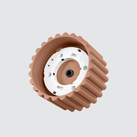 Plafond AURA 1 mokka Gx53