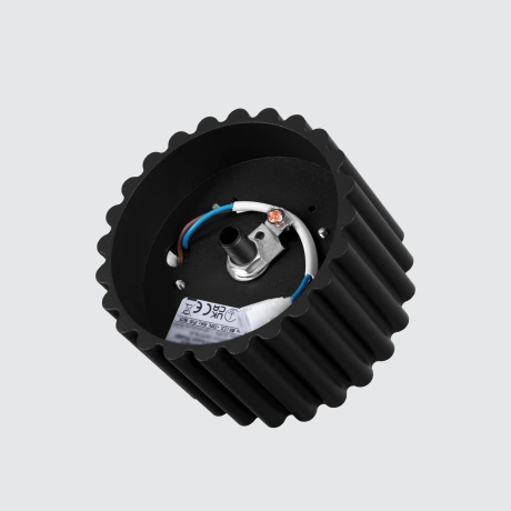 Plafond AURA 1 schwarz Gx53