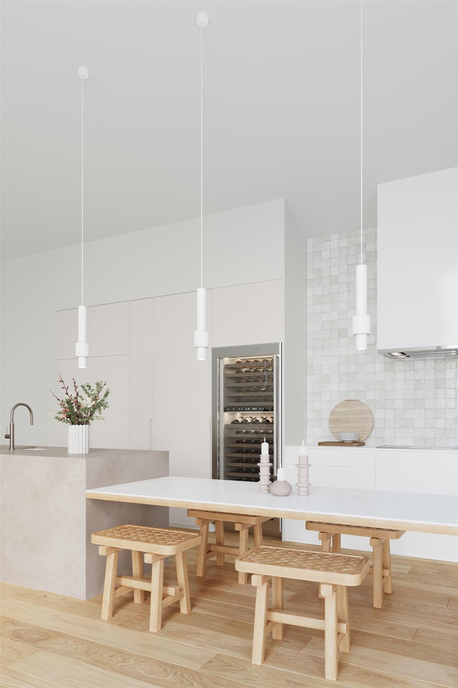 Pendelleuchte SHIZAR weiß