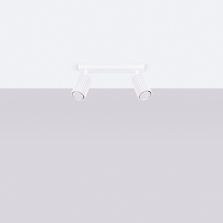 Plafond KARBON 2 weiß