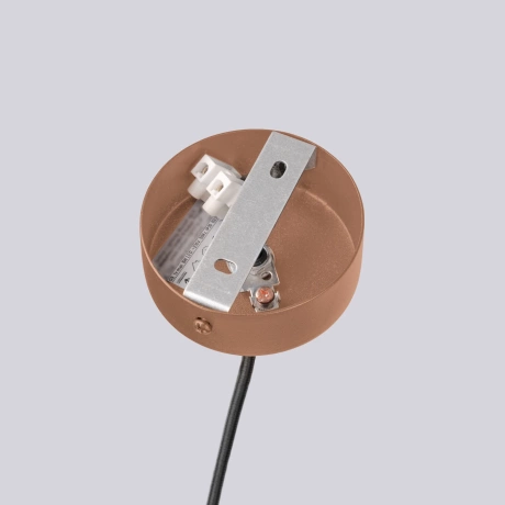 Kronleuchter HALO 6 mokka