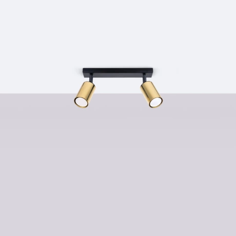 Plafond WINX 2 schwarz/gold