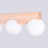 Plafond BULBO 3 Naturholz